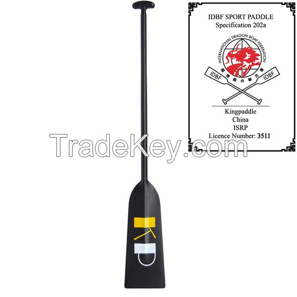 Full carbon IDBF approved dragon boat paddle