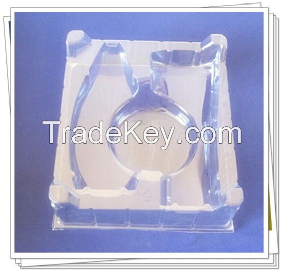 Clear PVC blister packing tray