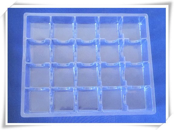 Clear PVC blister packing tray