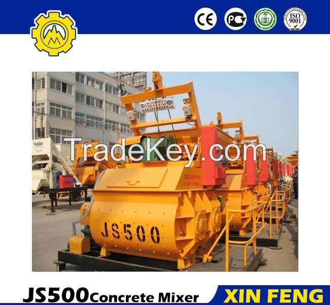 JS500 Concrete mixer price made in China