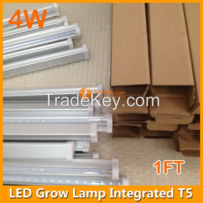 4W LED Grow Lamp Integrated T5 1FT