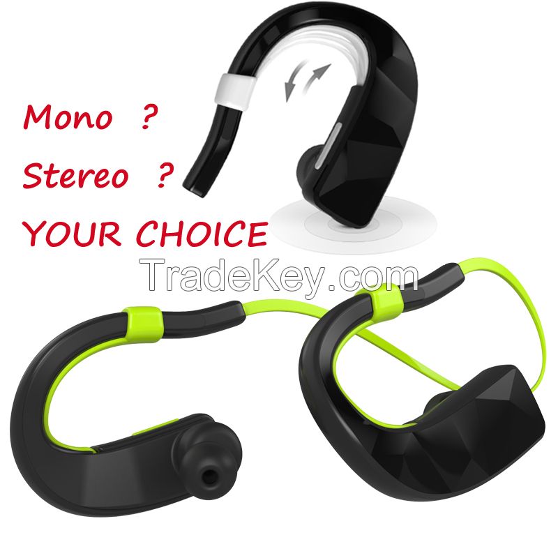 Wholesale for mono headset stereo earphone Bluetooth headphone for cel
