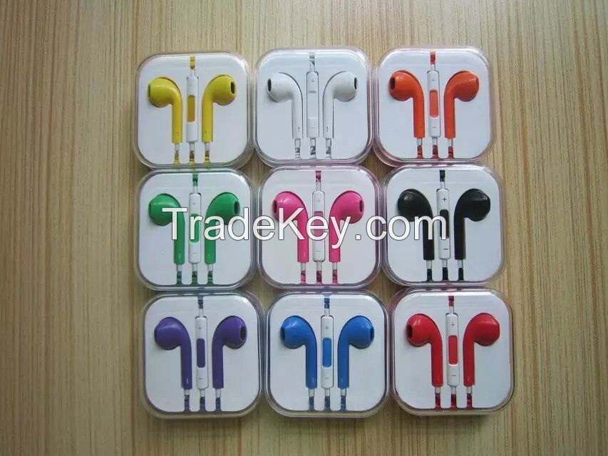 Best selling wired earphone stereo headphones for iphone