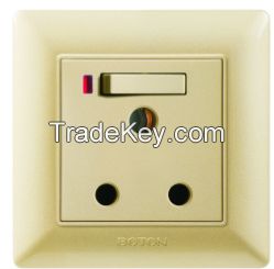 15A Switched Socket with neon
