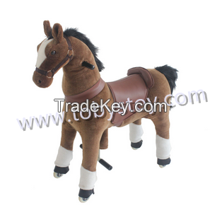 Mechanical Ride On Horse Toy, Riding Horse Toy Pony Cycle With Wheels