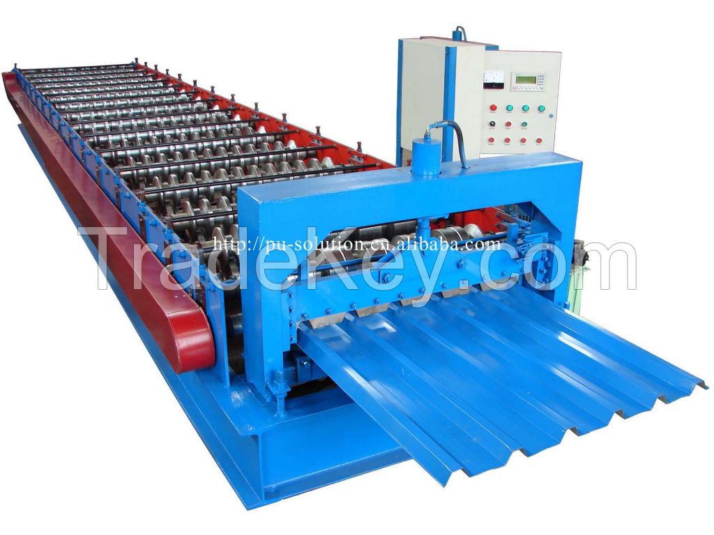 Best price used pu roof/wall/insulation/sandwich panel production line.