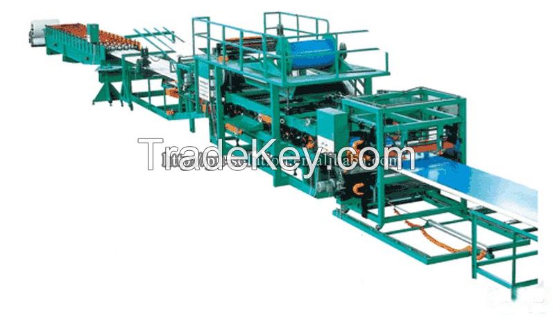 Low Price High Efficient PU Continuous Sandwich Panel Making Machine/PU Sandwich Panel Production Line