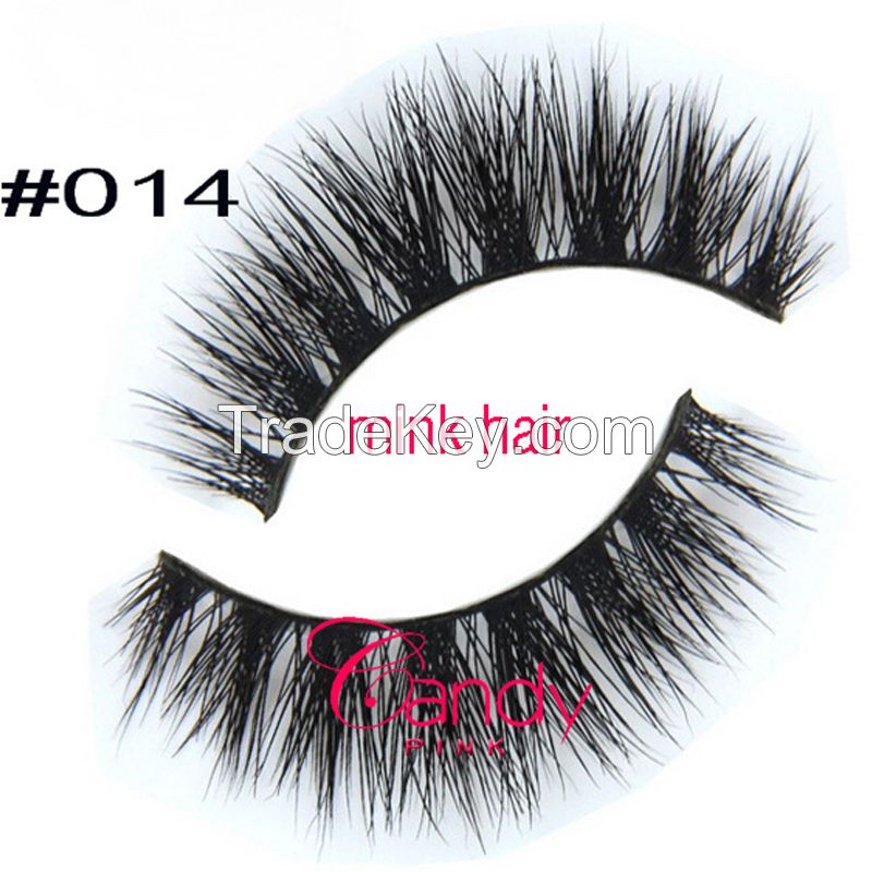 014 Mink Hair Eyelashes