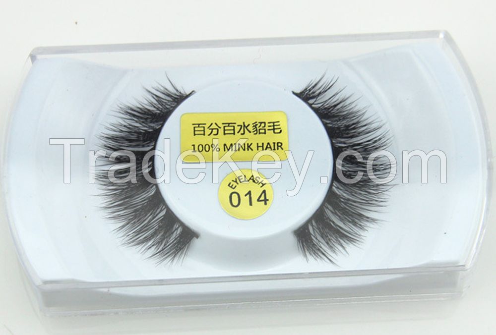 014 Mink Hair Eyelashes