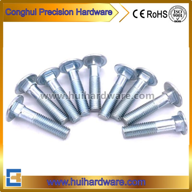 Carriage BoltÂ  with Blue Zine Plated