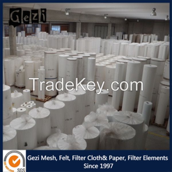 Gezi PP filter cloth for press filter with excellent abrasive resistance