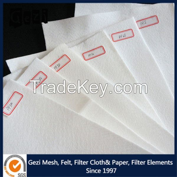 Gezi PP filter cloth for press filter with excellent abrasive resistance