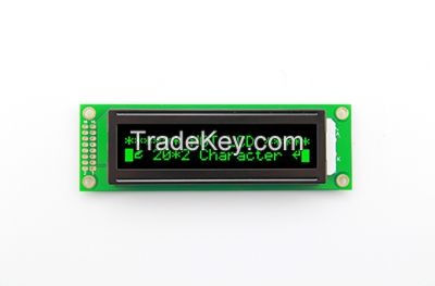 VA type 2002 character dot matrix module with excellent display effect