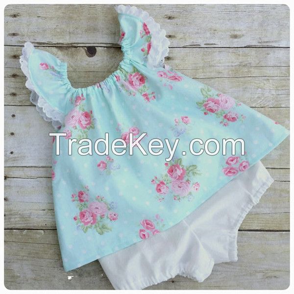 Wholesale baby clothes factory new summer casual toddler boutique outfits newborn baby set