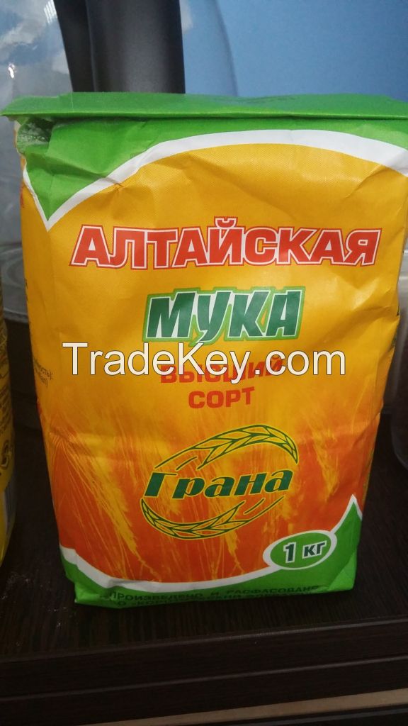 Russian Wheat Flour 1kg Bag