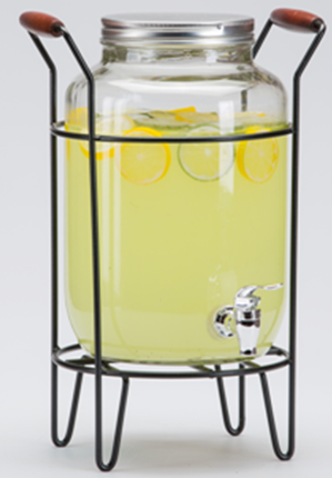 glass jar,glass mason jar,8L glass mason jar,glass juice jar,8L glass juice jar,big glass mason jar,8L glass water jar