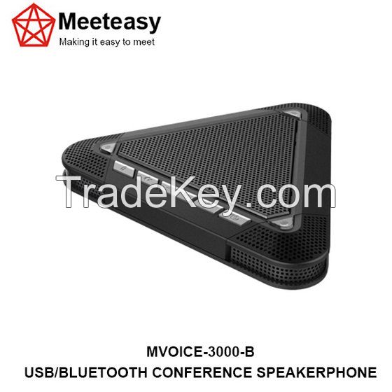 MVOICE 3000-B USB/Bluetooth Speakerphone for Skype, Lync and other VoIP calls 