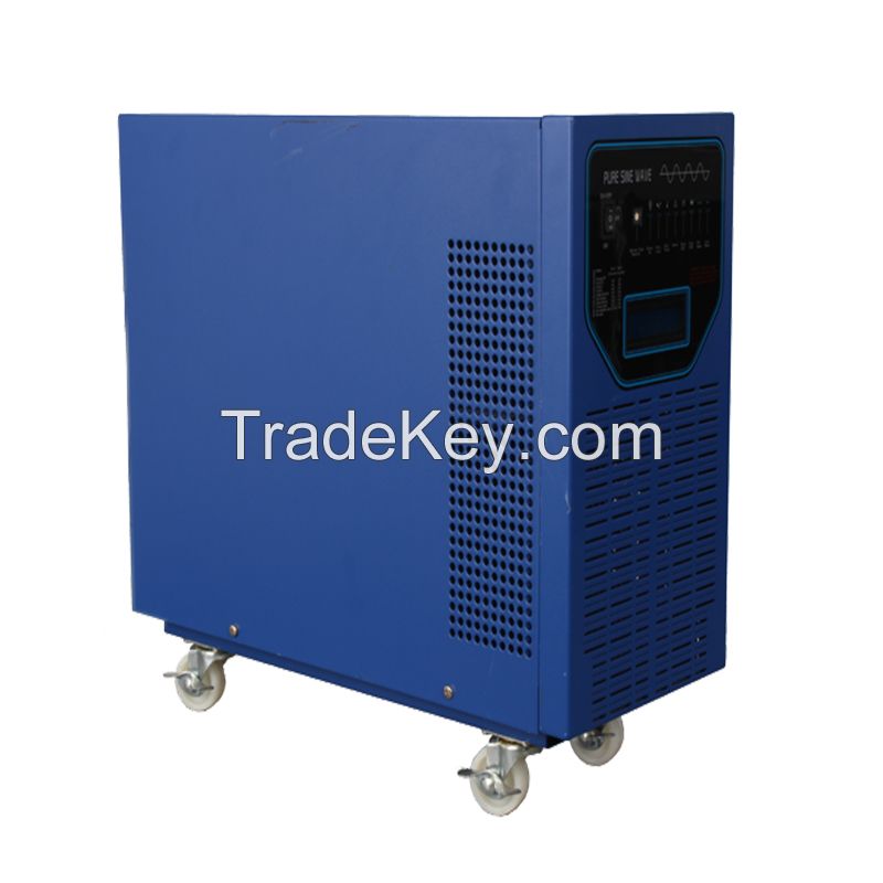 Hybrid Inverter 4000 Watt 5000 Watt 6000 Watt DC to AC Power Inverter with inbuilt MPPT Solar Charge Controller, AC Charger