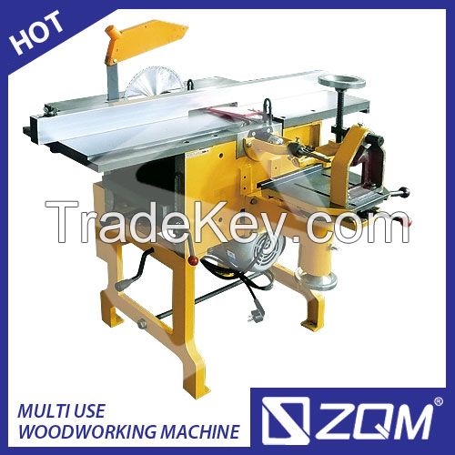 Multi-use woodworking machine