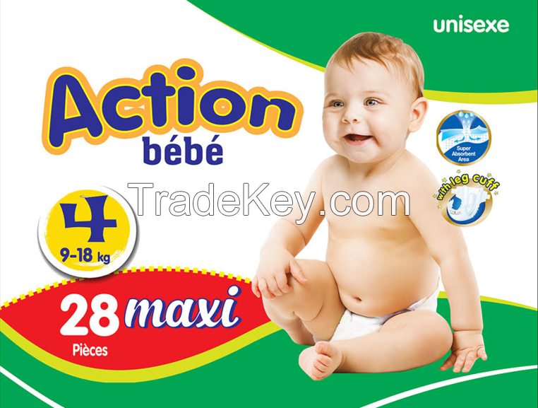 Action Baby Diaper