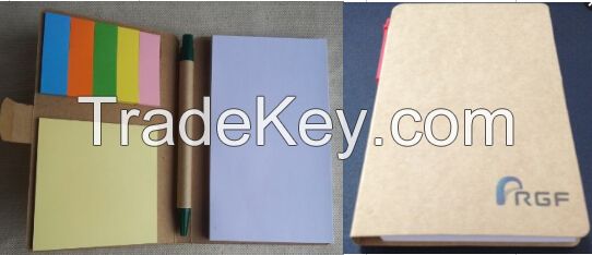 cheap pads with pen and note paper multifunctional memo pads