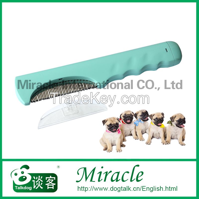 hot selling pet comb flea treatment for pet cleaning