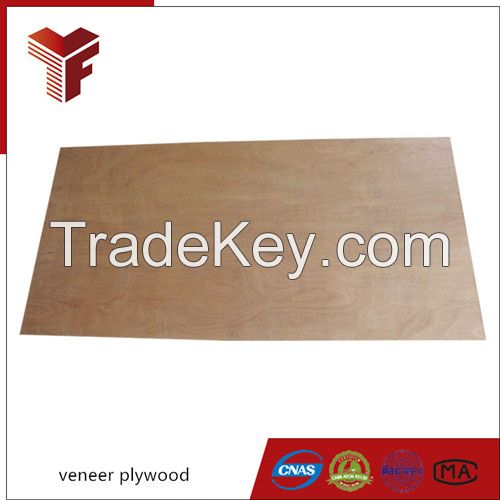 Hot selling 15mm okume veneer plywood for furniture