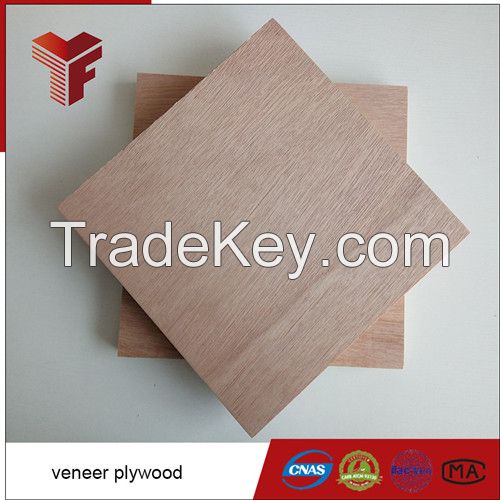 High quality 11mm plywood veneer with Okume for furniture