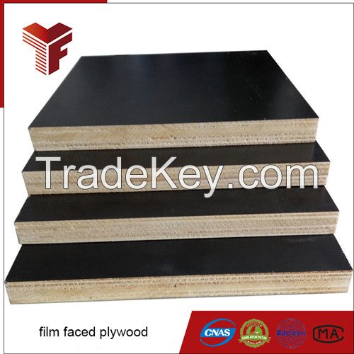 Hot sell black color 15mm film faced plywood for consturction