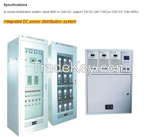 Integrated DC Power Plant High Voltage Switchgear Distribution System