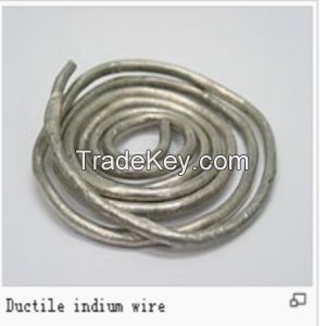 Indium powder shot ingot wire  