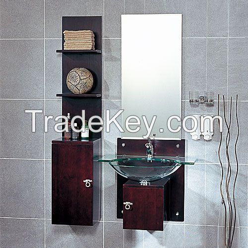 Beveled Mirror with Silver Mirror, Glass