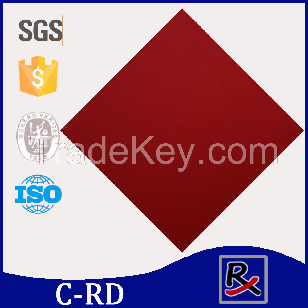 C-RD bright red hot stamping foil for textile leather shoes