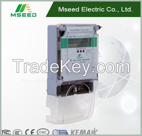 electric  3 phase 4 wire energy meter connection Electric Power