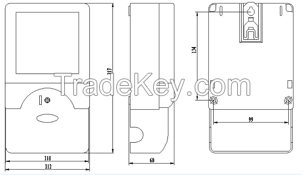 electric  3 phase 4 wire energy meter connection Electric Power