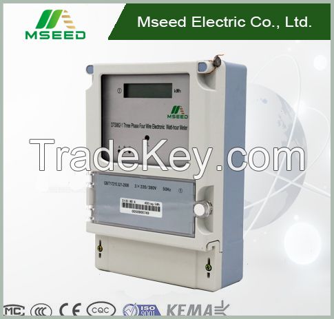 three Phase four wire Electric energy Power Meter