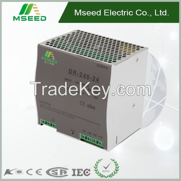 Hot sale switching Power Supply DR-240 with Good Quality din-rail switching power supply 