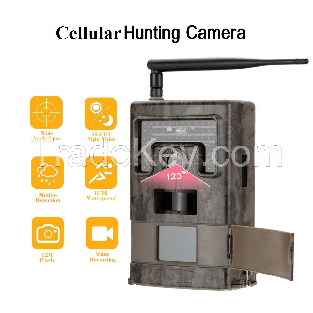 12MP 1080P digital hunting video camera MMS GPRS GSM time lapse camera