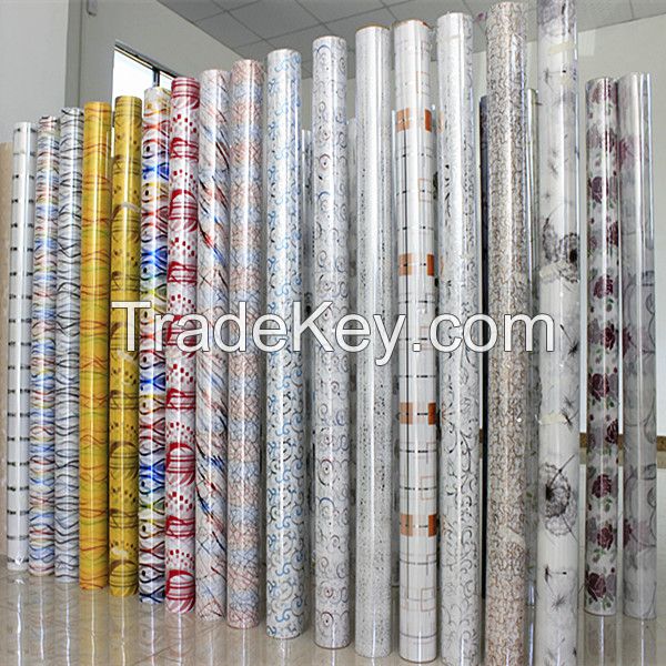 Factory wholesale pvc 3D Embossed glass window film