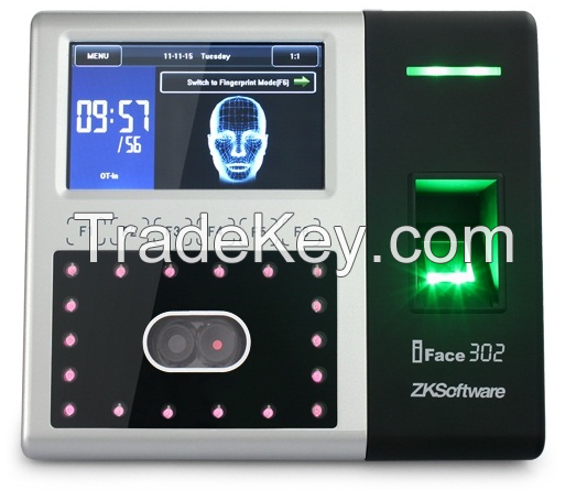 ZK Software IFACE302 Face Recognition Biometric Machine