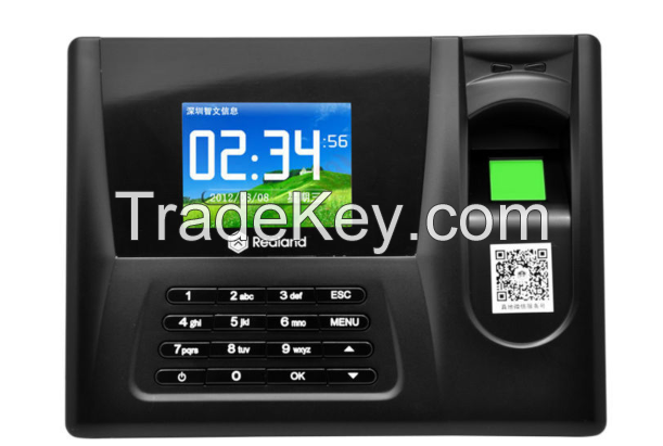 Spanish Fingerprint Time Recorder Punch Card Machine Zdc20