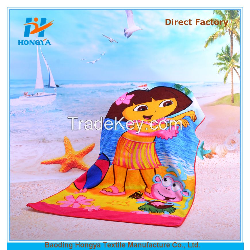 Cheap Custom Printed Beach Towel