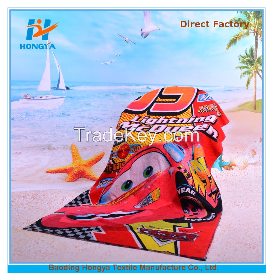 Cheap Custom Printed Beach Towel