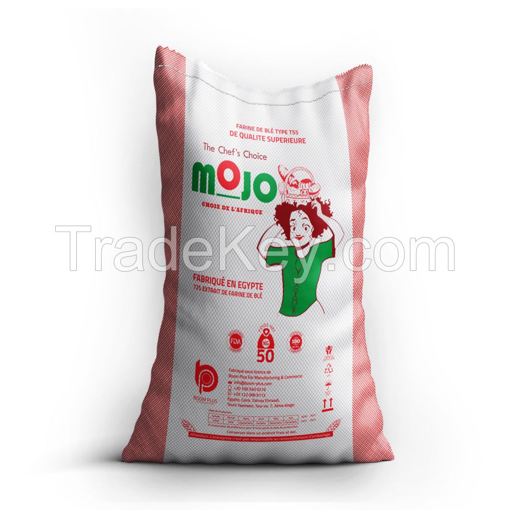 All Purpose Wheat flour | Mojo Brand | 50 kg Bag