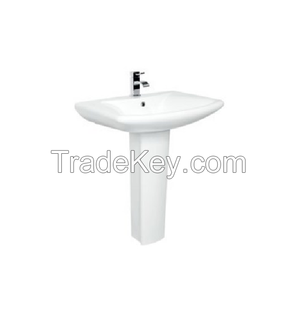 Ceramic Stand Pedestal Basin New Style 