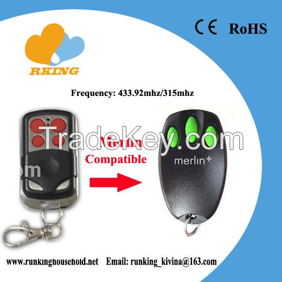 Compatible Liftmaster/Merik/Merlin Brand Remote Control