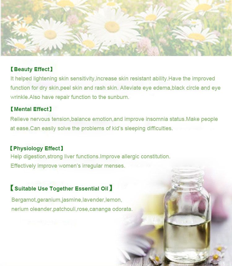 ZhiFangYuan Chamomile Pure Essential Oil Improve Resistant Ability