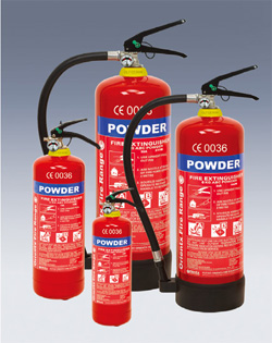 EN3 approval ABC dry powder fire extinguishers