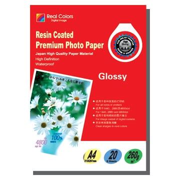 260g Premium Glossy Inkjet Photo Paper (RC-BASE)