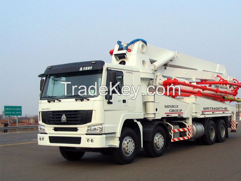 China Minrui 37m/39m Concrete Pump Truck